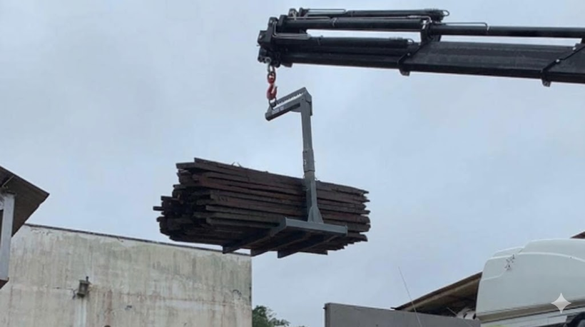 Perchas para hidrogrua