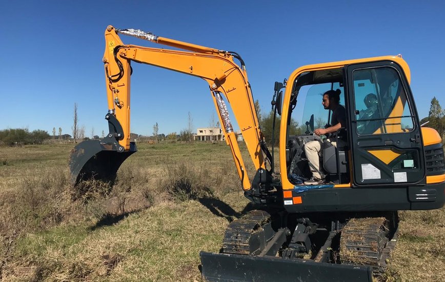 Baldes mini-excavadores